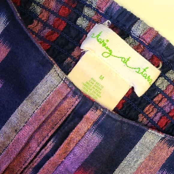 Graphic Print Strapless Romper - Picture 5 of 7